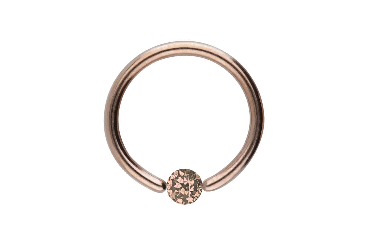 Titan Klemmkugelring Piercing EPOXY-KUGEL